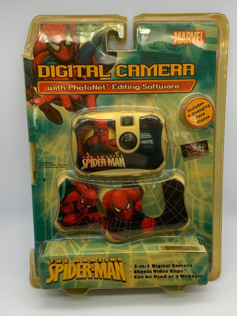 Marvel The Amazing Spiderman Digital Camera PhotoNet 2007 Sealed